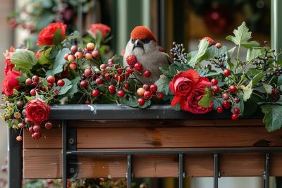 Un fruit sur le balcon : la clé pour attirer et profiter des mésanges